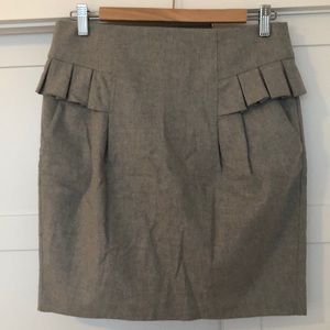 French Connection peplum skirt with pockets!